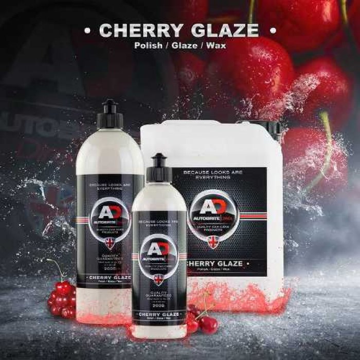AutoBrite - Cherry Glaze All-In-One Paint Polish, Protectant, Glaze & Wax 500ML