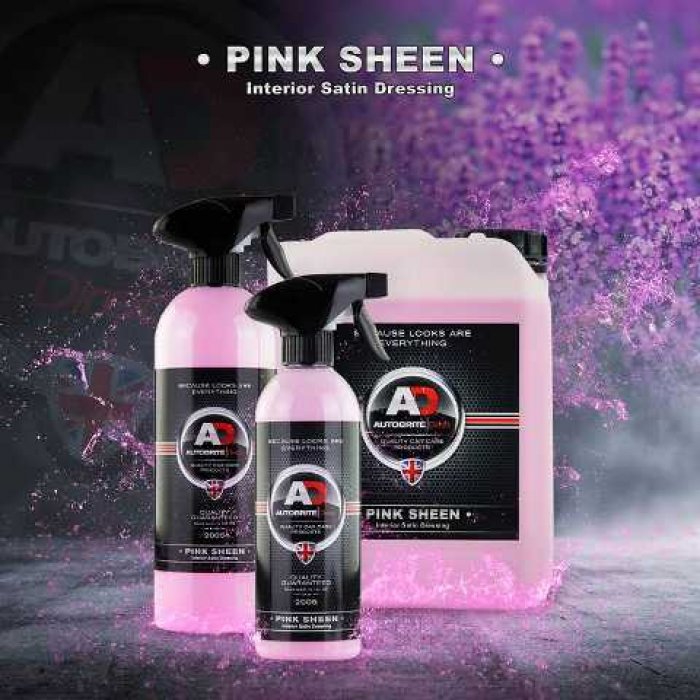 AutoBrite - Pink Sheen - Interior Satin Dressing 500ML