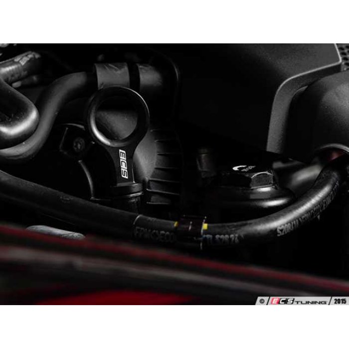 ECS Billet Engine Oil Dipstick - Black Anodised - S3 8V