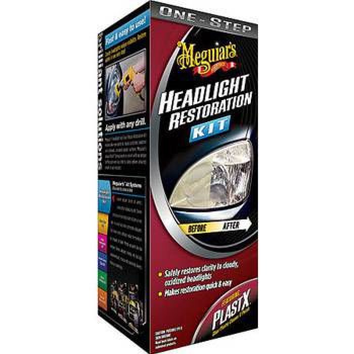 Meguiars Headlight and Clear Plastic Restoration Kit