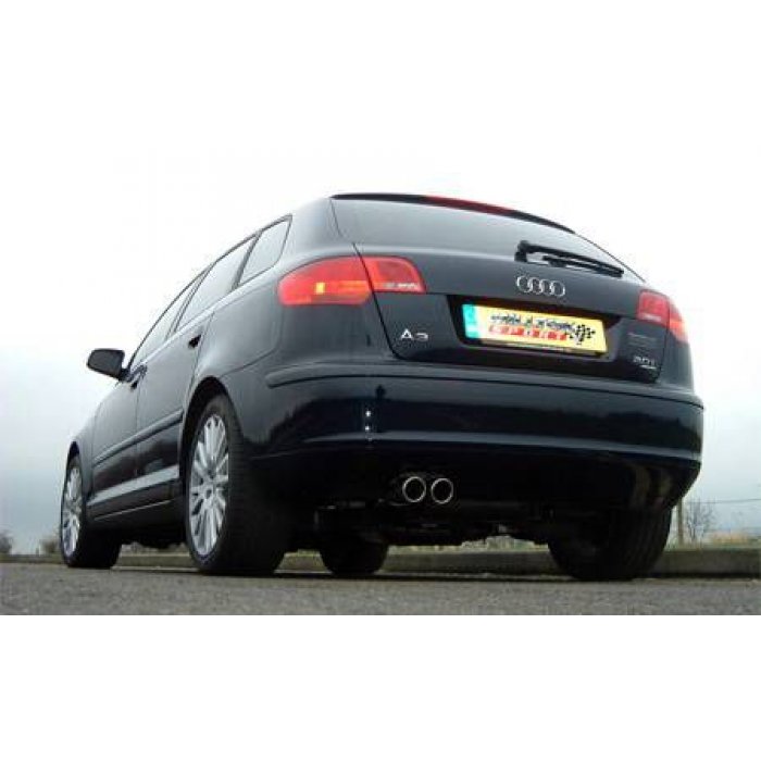 Milltek Non-Resonated Cat-back Exhaust - A3 2.0T FSi 2WD Sportback and 3 door