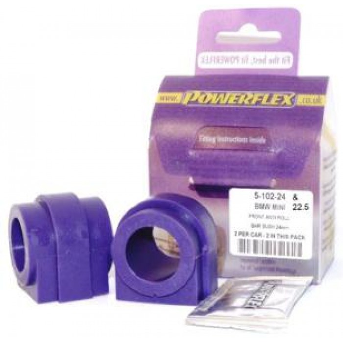 Powerflex Pack - PFF5-102-225 - Front Anti Roll Bar Bush 22.5mm - Mini Generation 1