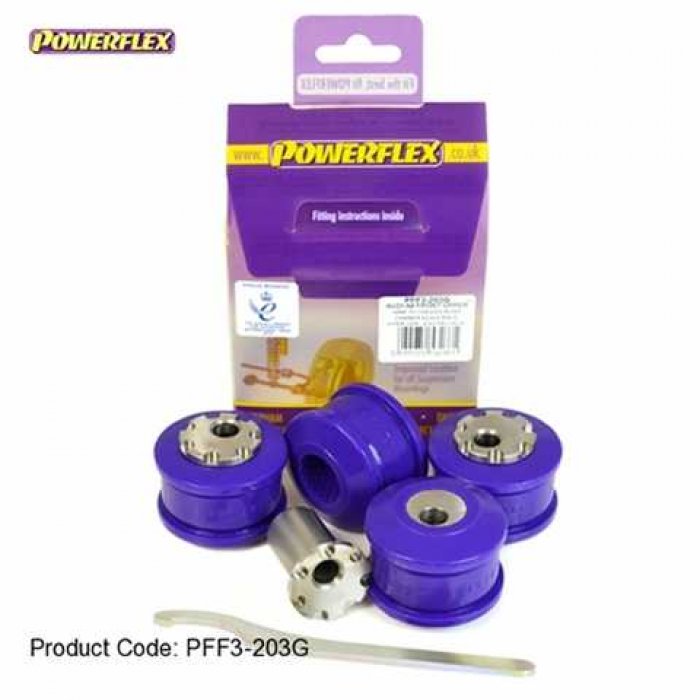 Powerflex Pack - PFF3-203G - Front Upper Arm To Chassis Bush Camber Adjustable - A4 B5/B6/B7