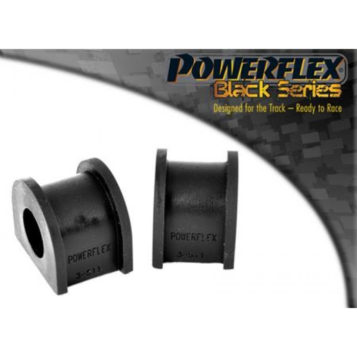 PowerflexBlack Pack (Track) - PFR3-511-16BLK - Rear Anti Roll Bar Mounting 16mm - Golf MK4 (1997 - 2006) 4motion