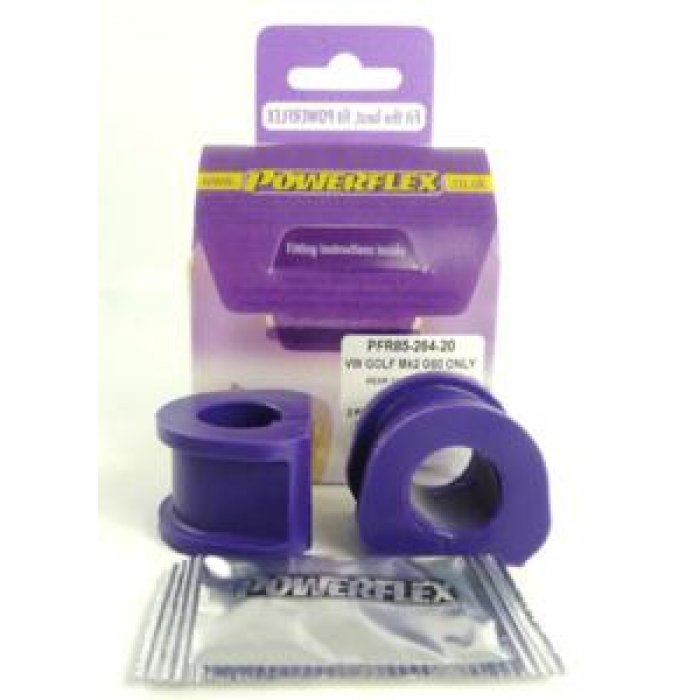 Powerflex Pack - PFR85-264-20 - Rear Anti Roll Bar Outer Mount 20mm - Golf Mk2 4WD inc G60, Rallye, Country Powerflex Pack - PFR85-264-20 - Rear Anti Roll Bar Outer Mount 20mm - Golf Mk2 4WD inc G60, Rallye, Country