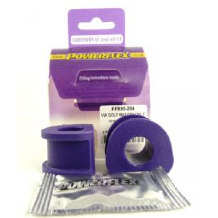 Powerflex Pack - PFR85-264 - Rear Anti Roll Bar Outer Mount 18.5mm - Golf Mk2 4WD inc G60, Rallye, Country Powerflex Pack - PFR85-264 - Rear Anti Roll Bar Outer Mount 18.5mm - Golf Mk2 4WD inc G60, Rallye, Country