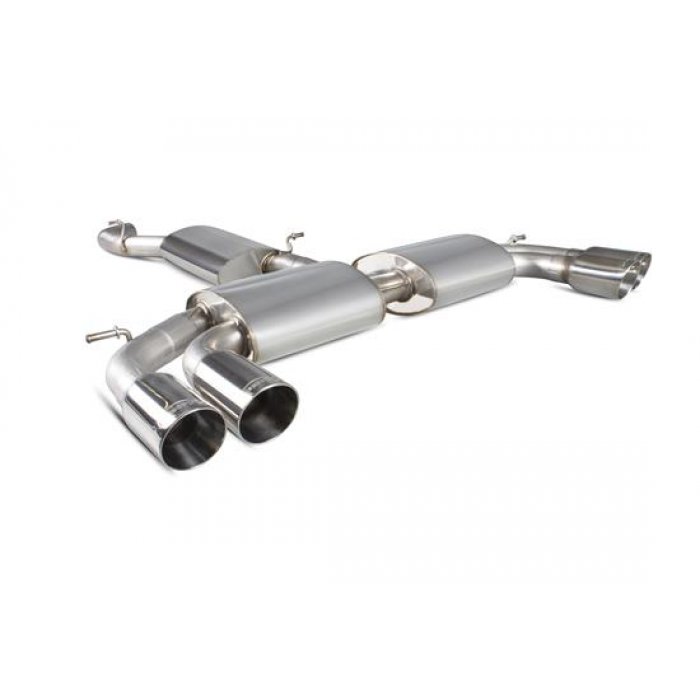 Scorpion Exhausts Cat-back system (resonated) - S3 2.0T 8V 3 Door & Sportback 2013 - Current