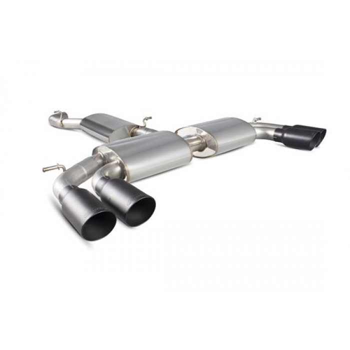 Scorpion Exhausts Cat-back system (resonated) - S3 2.0T 8V 3 Door & Sportback 2013 - Current