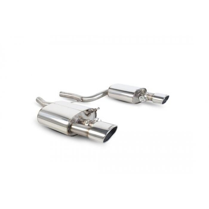 Scorpion Exhausts Rear silencers only - RS4 4.2 V8 B7  2006 - 2008