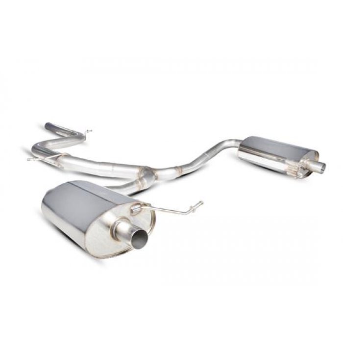 Scorpion Exhausts Cat-back system (non-resonated) - Octavia vRS 2.0 TFSi 2013 - Current