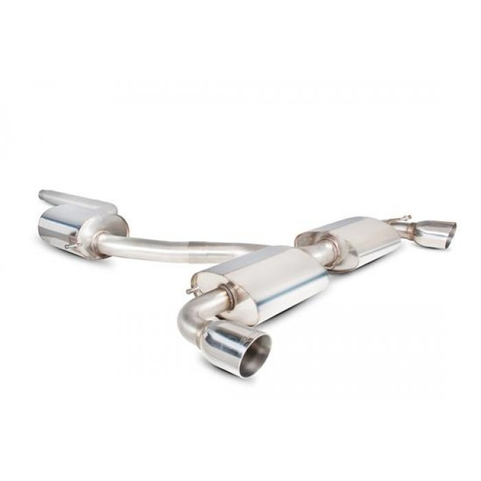 Scorpion Exhausts Cat-back system (resonated) - Scirocco R 2009 - Current