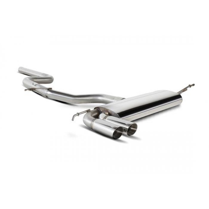 Scorpion Exhausts Cat-back system (non-resonated) - Scirocco 1.4/2.0 Tsi & 2.0 Tdi  2008 - Current