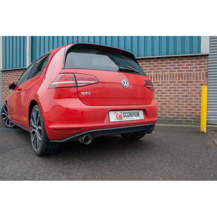 Scorpion Exhausts Cat-back system (non-resonated) - Golf MK7 Gti  2013 - Current