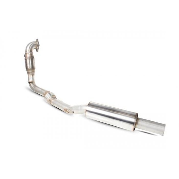 Scorpion Exhausts Downpipe with high flow sports catalyst (resonated) - Polo Gti 1.4TSi 180PS 2010 - Current