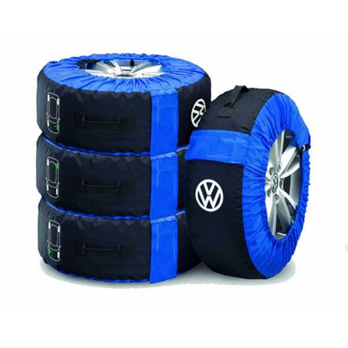 VW Wheel Storage Bags - Set Of 4 That Fit Up To 18inch Wheels