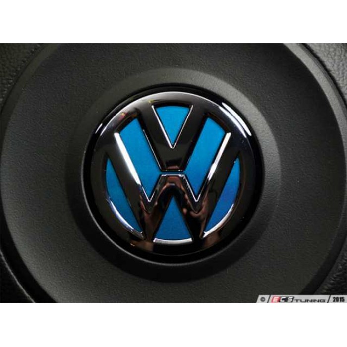 Steering Wheel Badge Inlay - Silk Blue Metallic – Golf Mk7 non GTI