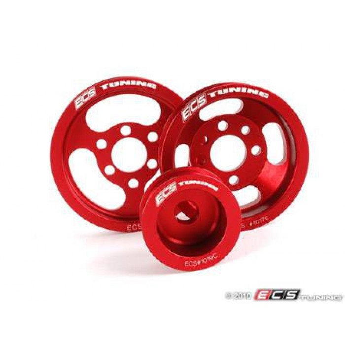 ECS Lightweight/Underdrive Pulley Set 150/180/225 1.8T