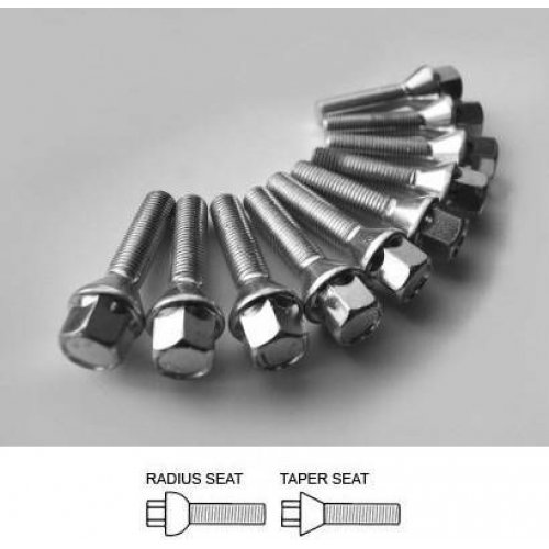 M14x1.5 Longer Wheel Bolts 5 Stud Cars Radius