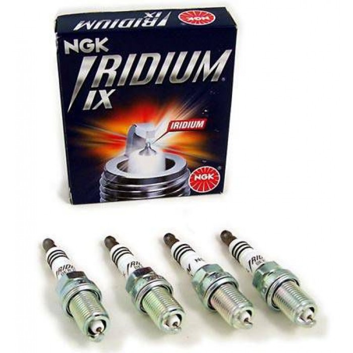 NGK Iridium X Spark Plugs One Step Colder x4 - 1.8T