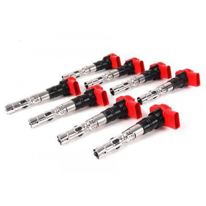 Genuine VAG Red Coil Pack Set B6+B7 S4 4.2 V8